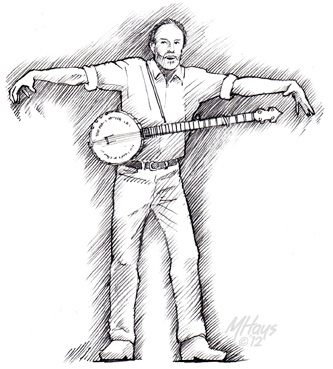 Pete Seeger performs Abiyoyo