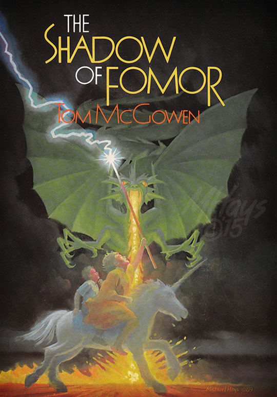 The Shadow of Fomor Book Jacket Art by Michael Hays © 2015