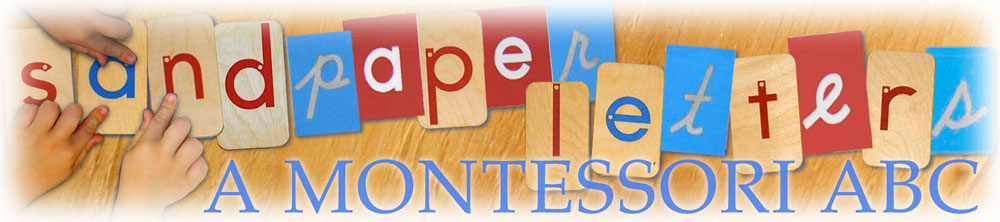 Sandpaper Letters, A Monessori Alphabet book project in the works