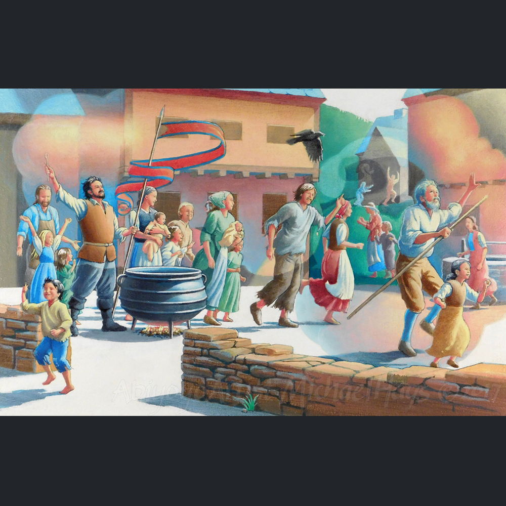 The Story of Stone Soup illustrated by Michael Hays